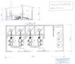 Plan für Nahwärmeversorgung